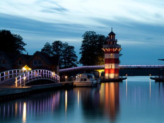 Ferienhaus Mit Bootssteg Am See In راينزبرج المظهر الخارجي الصورة