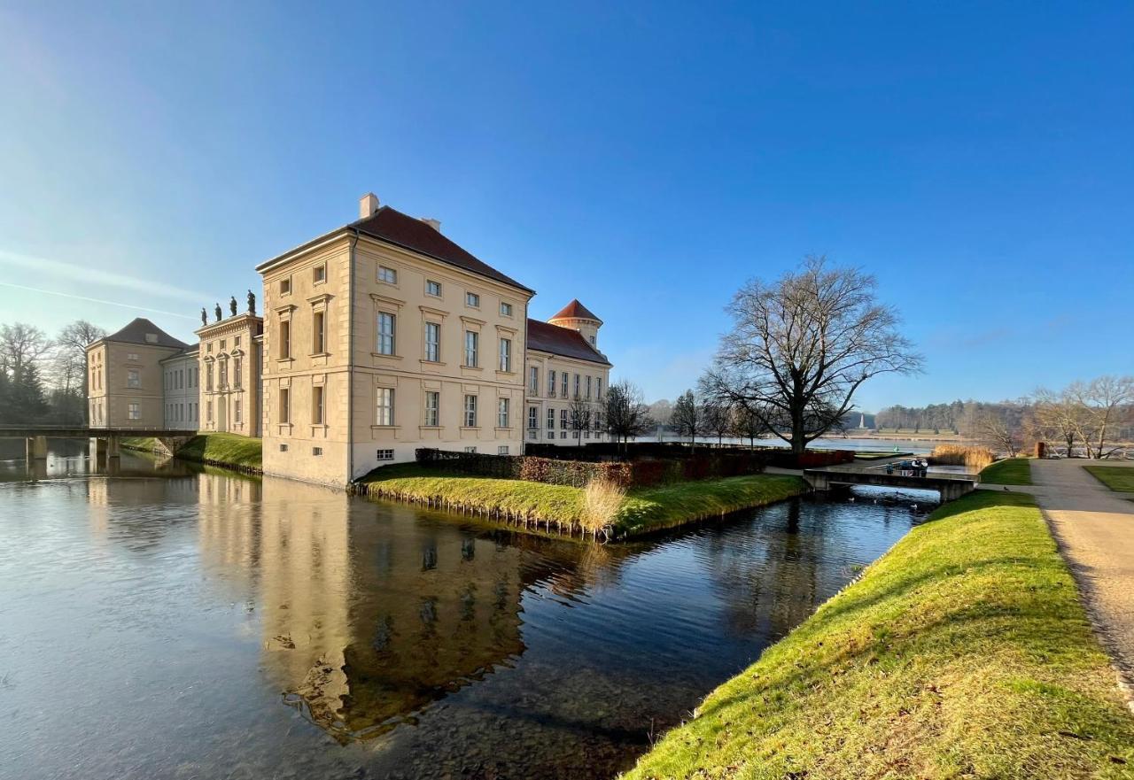 Ferienhaus Mit Bootssteg Am See In راينزبرج المظهر الخارجي الصورة